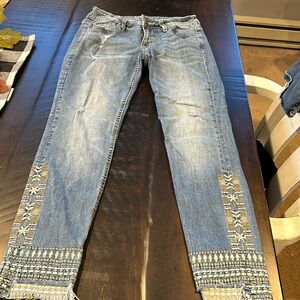 Miss Me Ankle Skinny Jeans Size 26